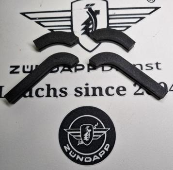 Zündapp Tankgummi Set 4 teilig 2 x 561-20.114 & 2 x 561-20.115 für R & RS 50 Super Roller Typ 561